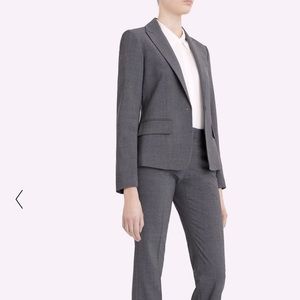 Theory Classic Grey Blazer - Size 2